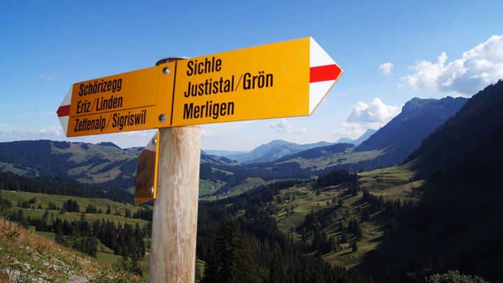 Randonnées en Suisse et au Liechtenstein